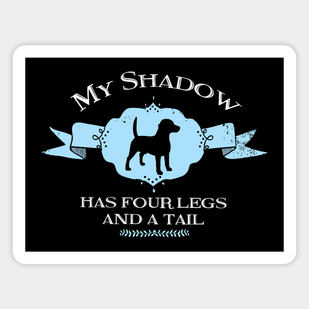 My Beagle Shadow Magnet by You Had Me At Woof